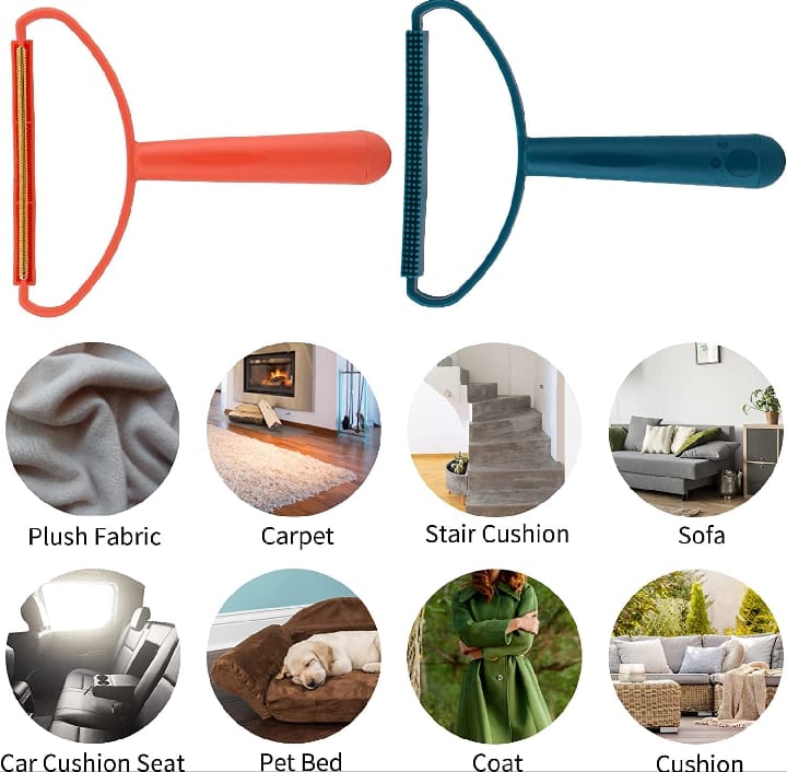 Dual-Sided Handheld Lint Remover